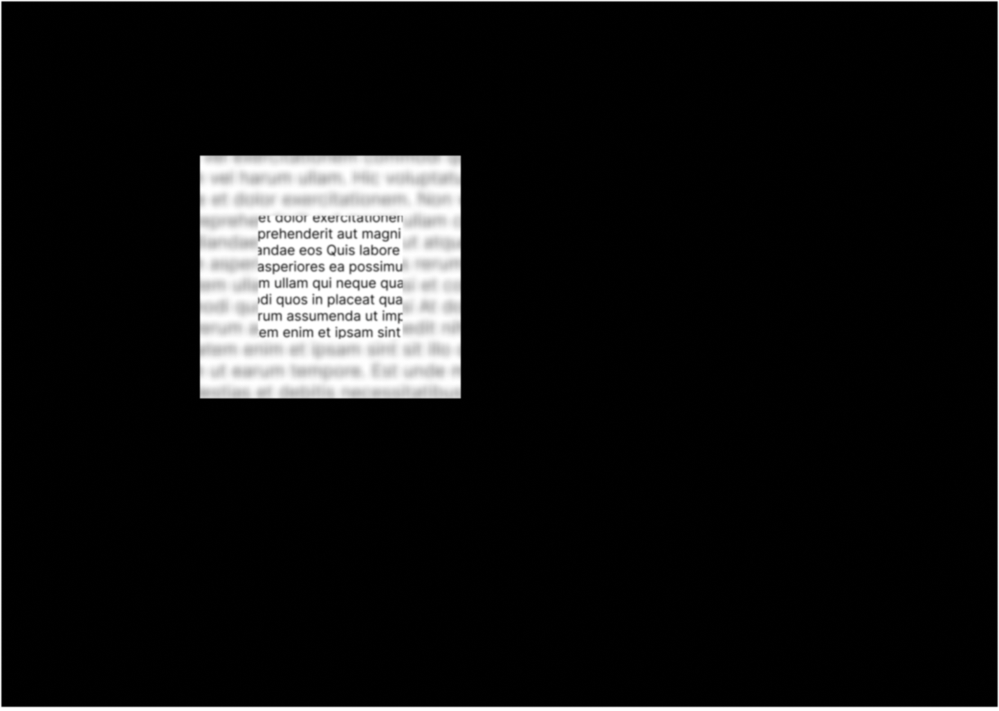 Tunnelvisie en slechtziend